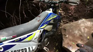 a fun ride right up to breaking my bike