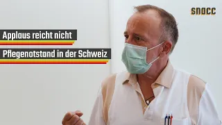 Applaus reicht nicht - Pflegenotstand in der Schweiz