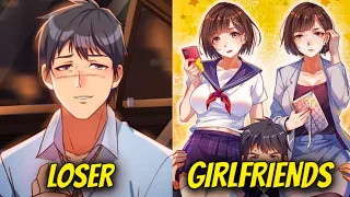 (1-12) Loser gets Promoted to find he Lives with Twin Girlfriends | Manga Manhwa Recap Harem 2023