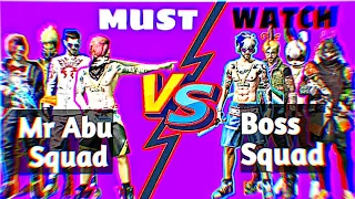 Mr Abu Squad vs Boss Gaming Friendly game Watch and Enjoy