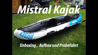 Mistral Kajak Luftkajak Unboxing