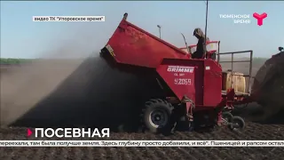Аграрии Тюменской области завершают посевную