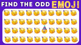 Find The Odd One Out | Emoji Quiz | Easy, Medium, Hard, Impossible