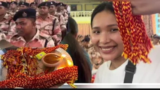 Raksha Bandhan celebrates with ITBP||tezu#arunachalpradesh