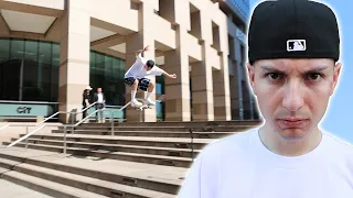 Skater FOO vs Security!