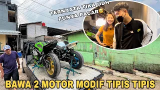 YAMAHA R1 DI MODIF DIXTREME MOTOR SPORT MALAH KETEMU TIKA