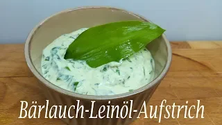 Thermomix® TM31 - TM5 - TM6  Bärlauch-Leinöl-Aufstrich