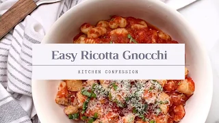 Homemade Easy Ricotta Gnocchi Recipe
