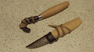 DIY Sheaths for Spoon Knife and Carving Knife