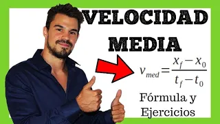 Cómo calcular VELOCIDAD MEDIA✅ Ejemplos y Ejercicios resueltos 👉 MRU Oakademia