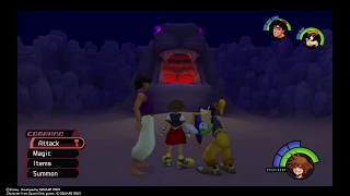 Cave Of Wonders - Kingdom Hearts 1.5 HD Final Mix Boss Battle