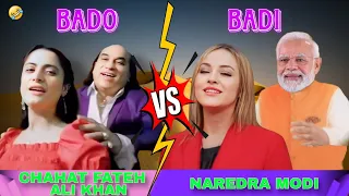 Bado Badi Song || Chahat Fateh Ali Khan 🆚 Narendra Modi || Funny Version