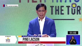 Lacson: Corruption is caused by weak-willed people in govt