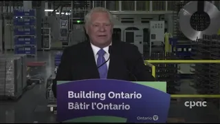 Ontario Premier Doug Ford welcomes investment in EV parts plant – June 29, 2023