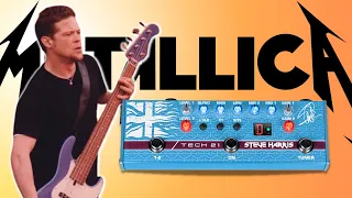 Metallica's bass tone with Tech 21 Steve Harris pedal!