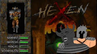 Hexen - Fighter run (Titan) -  Hub 5: Necropolis