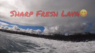 Just Reef & Rocks On This Island!! Bodyboard Big Island