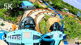 Ice Breaker On Ride POV 5K 60fps SeaWorld Orlando May 2023