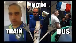 LES PLUS GROSSES EMBROUILLES DANS LES TRANSPORTS EN COMMUN DE FRANCE !