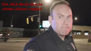 Toledo Police Violating Man's 4th Amendment Right!