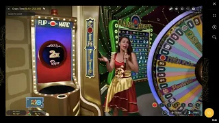 How to play Crazy Time - Exclusive Live Casino game from Evolution only on 10CRIC