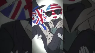 Countryhumans edit :" American and UK ✨ " |#countryhumans