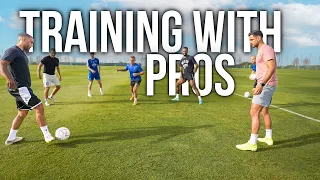 Pro Footballers FULL DAY OF TRAINING in the Off Season