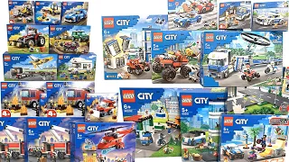 BIG Lego City Police/ Fire Compilation 2020-2021 Sets