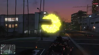 gta 5 online deluxo tryhard  thinks he can destroy my insurgent pickup custom , rip garbage