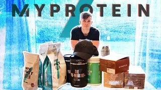 MyProtein HUGE Unboxing - Clothing and Supplement HAUL