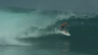 Koa Rothman at Pipeline, Jan 14, 2017