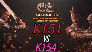 [MOGTV] K151 vs K154 | Muhteşem Osmanlı KVK Savaşı [Days of Empire]