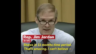 Jim Jordan Gets Scolded During His Own Hearing