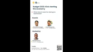 Exclusive Live - Budget 2022:  Kickstarting the economy