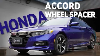 Install Honda Accord 2019 Wheel Spacers | BEFORE and AFTER | BONOSS