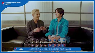 [Eng Sub] ATEEZ Cut 2021 Pepsi x Starship K-Pop Campaign (Spoiler Interview)