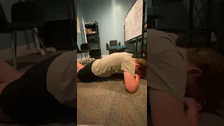 Prone Block Breathing