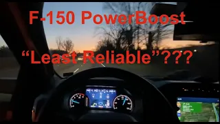 F-150 PowerBoost “least reliable vehicle you can buy”???  Don’t fall for it!!!