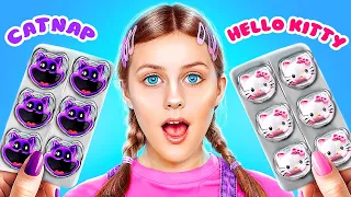 Catnap и Hello Kitty ОЖИЛИ! Мои игрушки напали на меня!