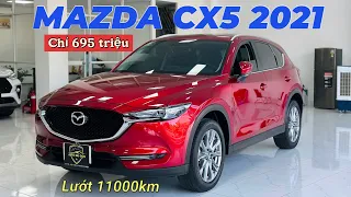 Mazda CX5 2021 siêu mới 11.000km chỉ 695 triệu ( 5 chỗ gầm cao đẹp bền ) ​⁠@ThaiHocAuto