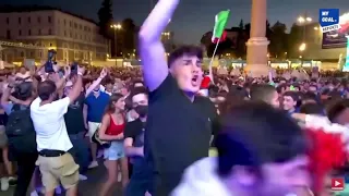 Italy vs England Euro Finals - (Fans -REACTION!!!) - Italy are champions of Europe 🥇🏆⚽️