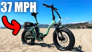 This $2200 Folding Ebike is INTENSE - Amp Rides Volt ST Review