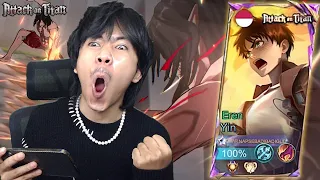 REVIEW SKIN EREN YIN ATTACK ON TITAN X Mobile legends