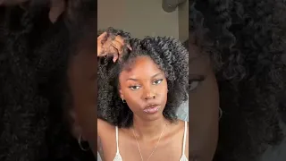 Cute and easy twist-out on type 4 hair