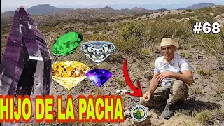 Descubro piedras preciosas. VIOLETA, AMARILLO, ROJO Muchos colores!Aventura con  HIJO DE LA PACHA#68