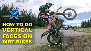 How to climb vertical faces on dirt bikes︱Cross Training Enduro