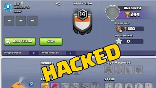 My clan and id both got hacked || 😭😭 || please help me || clash of clans || clash with ved ||