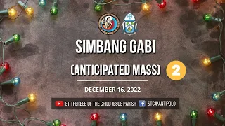 LIVE | Simbang Gabi (Day 2) | December 16, 2022
