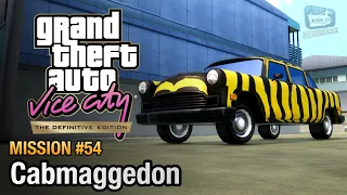 GTA Vice City Definitive Edition - Mission #54 - Cabmaggedon [Kaufman Cabs]