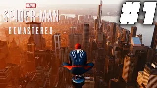 First Day In City Marvel's Spider-Man Remastered | #1